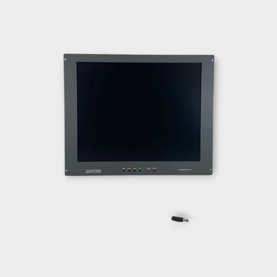 Masters 17" LCD Monitor M17-3I 12 VDC~ Tested Good~