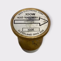 Bird Electronics Corp 100E Meter Element 400-1000MHz - USED - 90 Day Warranty - Free Shipping