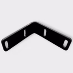 *LOT OF 10* 1/8"X3"X3" Black Anodized Aluminum L Corner Brackets - Marine Grade - Image 4