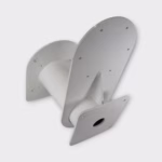 Custom Aluminum Dual Tier Radar Mount w/ 5 deg. Forward Tilt - Great Condition - Free Shipping! - Image 7