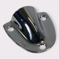 Perko 0315DP1CHR Chrome Plated Brass Clamshell Ventilator (1-5/8"x1-1/2")