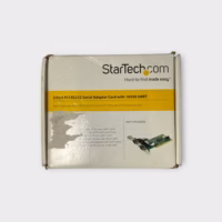 StarTech 2-port PCI Express RS232 Serial Adapter Card with 16950 UART - New - Opened - Free shipping