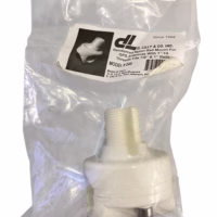 D. Lilly Reinforced Nylon Rail Mount For GPS Antennas With 1" -14 Thread Fits 7/8" and 1" Rails (2 Pack)