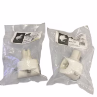 D. Lilly Reinforced Nylon Rail Mount for GPS Antennas with 1" -14 Thread Fits 7/8" and 1" Rails (2 Pack)