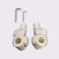 D. Lilly Reinforced Nylon Ratchet Rail Mount  Fits 7/8" and 1" Rail (2 Pack) New-Old-Stock
