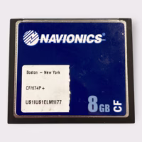 Navionics Platinum+ CF Chart Card "Boston-New York" CF/674P+ Aug 2012 - 8GB