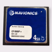 Navionics Platinum+ CF Chart Card "Nothern Bahamas" CF/699P+ February 2010 - 4GB