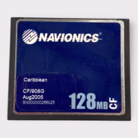 Navionics Gold CF Chart Card "Caribbean" CF/908G - Aug 2005 - 128MB