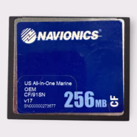 Navionics CF Chart Card "US All-In-One Marine OEM" CF/91SN - June 2006 - 256MB