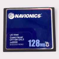 Navionics CF Chart Card "US West Coast-Hawaii" CF/1G912XL3 - July 2005 - 128MB
