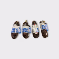 Woods Brown Extension Cords 6', 16 Gauge SPT-2, 3 Outlet Cube Top (4 Pack) - New Old Stock