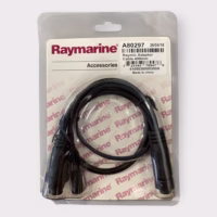 Raymarine A80297 Raymic Handset Adapter Cable W/ Passive Speaker Output **New**
