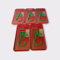Pro Comm JBCMH4G Glow In The Dark Plastic Buddy Hook (Lot of 5)  - New Old Stock
