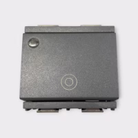 Vimar 16090.M Two-Module, Grey, Luminous Push-Button - Lightly Used