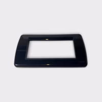 Vimar 16764.16 Idea 4-Module Cover Plate Black - Lightly Used