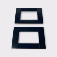 Vimar 16743.15 Idea 3-Module Classica Plate, Graphite Grey (Lot of 2) - Lightly Used