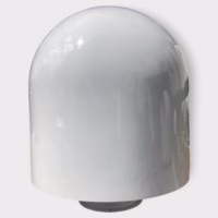 Intellian V100 Dummy Dome W/ 6.5" Riser Base- Excellent Condition- 1 Meter Dome