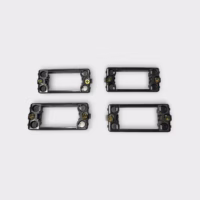 Vimar 16771 Idea 1-Module Frame with Screws, Grey (Lot of 4) - Lightly Used