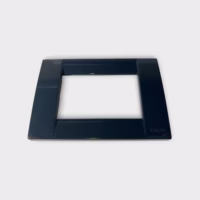 Vimar 16743.15 Idea 3-Module Classica Plate, Graphite Grey - Lightly Used