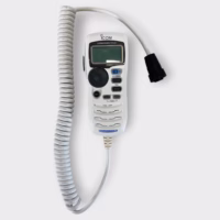 Icom HM-162SW CommandMic III Handset - WHITE - For M604/M504 VHFs - Tested - USED - 90 Day Warranty