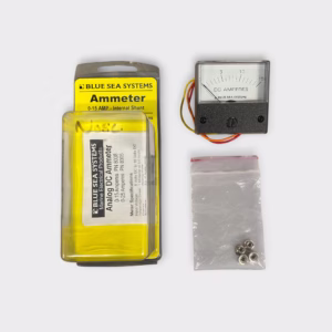 Blue Sea Systems 8038 Ammeter 0-15 AMP, Internal Shunt for DC Systems - New Open Box - Free Shipping
