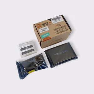 AGPTEK PC000122 Converter Splitter Switch W/ Power Adapter - New/Old Stock - Free Shipping