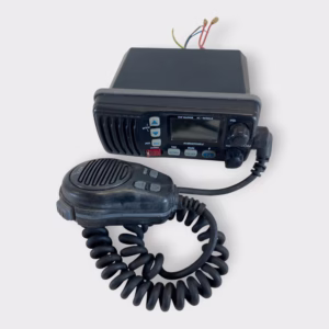 Icom IC-M304 Submersible Marine VHF Radio Transceiver Unit W/ HM-164B Hand Mic - Tested - USED