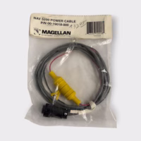 Magellan Nav 5200 Power Cable - *NEW* - 00-19018-000 - 4 Pin Female Connector