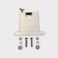 Newmar Plastic Upper Antenna Clamp with Hardware (1 1/8" Diameter) - New Open Box - Blem