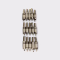 Heavy Duty M RCA Plug with Spring Strain Relief (Lot of 15) - New Old Stock - Free Shipping