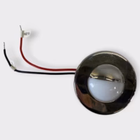 ITC 69600-SS Warm White LED Cluster Courtesy Light W/ Stainless Steel Bezel - USED - Tested