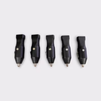 12V Black Nylon Boat Adapter Plug (Lot of 5) - New Old Stock - Free Shipping