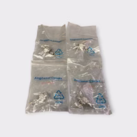 Amphenol 122426 RF TNC Male Crimp Connector 75 Ohm (Lot of 4) - New Old Stock - Free Shipping