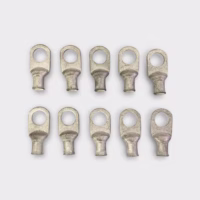 4 AWG 1/2" Battery Cable Terminal Lug (Lot of 10) - New Old Stock - Free Shipping