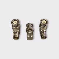 BNC Male to BNC Female Right Angle Connector (Lot of 3) - New Old Stock - Free Shipping