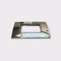 ABB Mylos CHrome Cover Plate 5/8" Dia - New Open Box - Free Shipping