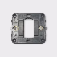 Vimar 17080 1-Module, Grey Mounting Frame with Claws - New Open Box - Free Shipping