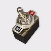 SPST On-Off Toggle Switch 3A 125VAC - New Open Box - Free Shipping
