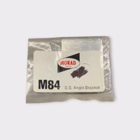 Morad 9057, M84 Stainless Steel Angle Mounting Bracket - New Old Stock - Free Shipping