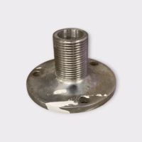D.Lilly 175S Stainless Steel 1.5" Antenna Mount (1"-14 Thread) - Lightly Used