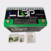Lithium Battery Power LBP24V75AH, 24V 75Ah Deep Cycle Lithium Battery - NEW