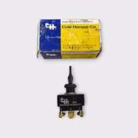 Cole Hersee 59024-216 DPDT, On-On Toggle Switch - New Open Box - Free Shipping