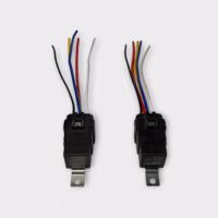 iRhapsody 5 Pin, 40/30 Amp, 12V DC Waterproof Relay and Harness (Lot of 2) - New Open Box