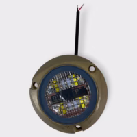 Lumitec SeaBlaze Quattro Dual-Color White/Blue LED Underwater Light -USED - Tested - Free Shipping