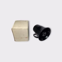 Black Siren Horn Alarm System, 12V DC - New Old Stock - Free Shipping