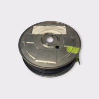 Sonetics Corporation 108-0102-00 150ft Spool 6-Conductor Flat Cable (Black) - New Old Stock