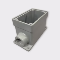 Hubbell HBL60CM83A Weatherproof Electrical Box, Grey - Lightly Used - Free Shipping