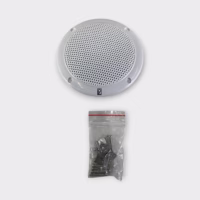 Poly-Planar MA-4054 4'' SINGLE Marine Speaker (White) Used Tested 90-Day Warranty