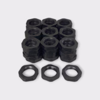 Altech Corp 7211 496 Polyamide Lock Nut with 1/2" NPT Thread (Lot of 48) - New Open Box
