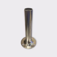 6 Inch Stainless Steel Antenna Pole Mount - New Open Box - Free Shipping